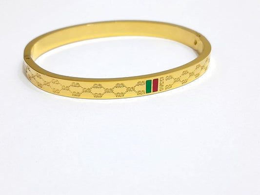 Luxury Unisex Stainless Steel Bracelet – Premium Gold & Silver Finish
