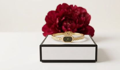 Premium Stainless Steel Watch Design Bracelet for Women | Luxury Fashion Bangle